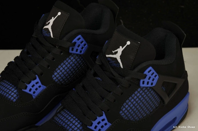 1st Kicks Shoes 4 Game Retro Royal Black Jordan CT8527-018 0717
